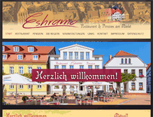 Tablet Screenshot of hotel-barth.de